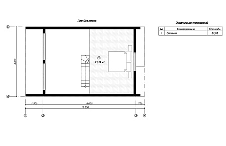 Проект каркасного "Барнхаус", 6х10 м, 83 м2 с лофтом и вторым светом
