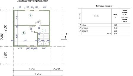 Проект дома из СИП 60м2