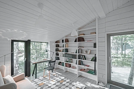 Проект каркасного Барнхаус 166 м2