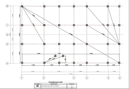 Проект каркасного "Барнхаус", 8х13.7 м, 103м2