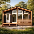 Проект каркасного дома &amp;quot;Барнхаус 70&amp;quot;