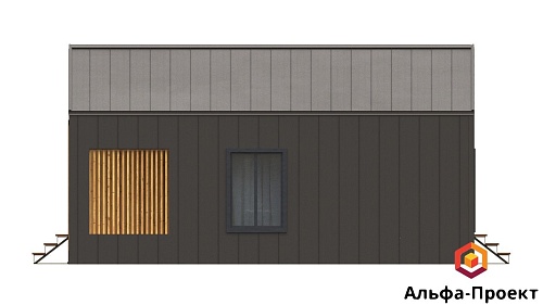 Готовый проект каркасного дома &amp;quot;Барнхаус 94&amp;quot;