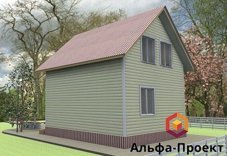 Проект дома из СИП 65м2