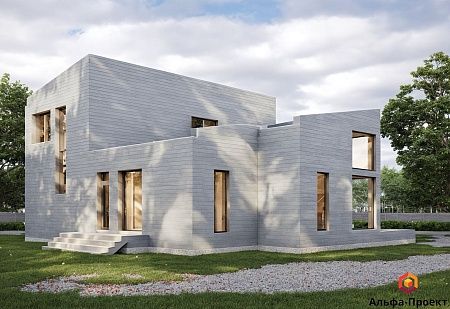 Проект каркасного дома 12.7х14.5 м, 251 м2