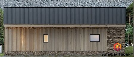 Проект дома из СИП 112м2