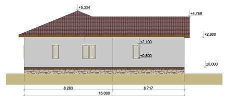 Проект дома из СИП 162м2