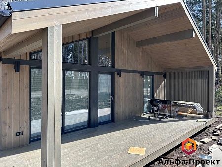 Проект каркасного "Сканди 120"