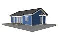 Проект каркасного дома 113 м2 Проект каркасного дома 113 м2