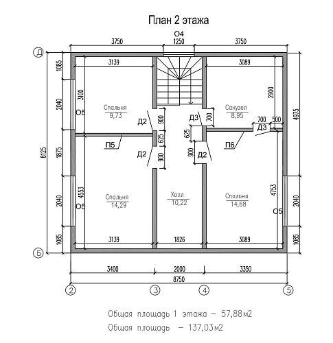 Проект дома из СИП 137м2 Проект дома из СИП 137м2