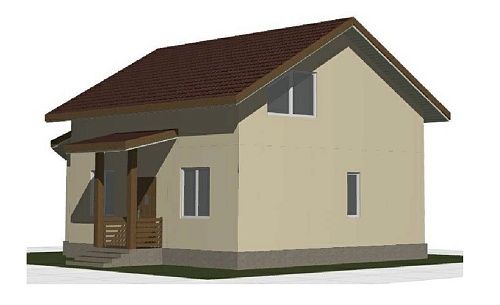 Проект дома из СИП 137м2 Проект дома из СИП 137м2