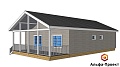 Проект каркасного дома 101,9 м2