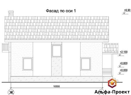 Проект дома из СИП 150м2 с сауной