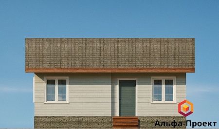 Проект дома из СИП 63м2