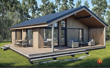 Проект каркасного "Сканди 120"