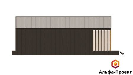 Готовый проект каркасного дома "Барнхаус 123"