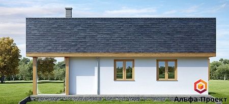 Проект дома из СИП "Финский" 90,5м2