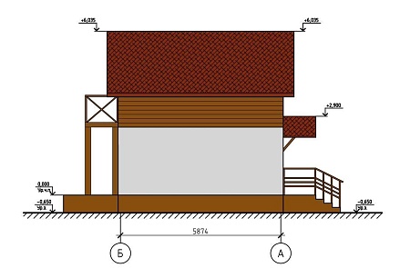 Проект дома из СИП "Селена" 80м2