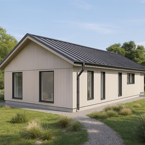 Проект каркасного &amp;quot;Сканди 120&amp;quot; (зеркальный)