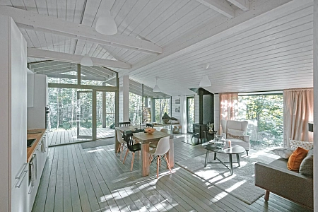 Проект каркасного Барнхаус 166 м2