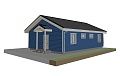 Проект каркасного дома 113 м2 Проект каркасного дома 113 м2