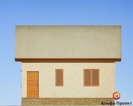 Проект дома из СИП 59м2