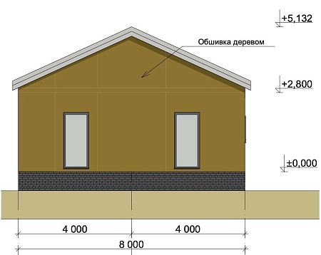 Проект дома из СИП 112м2