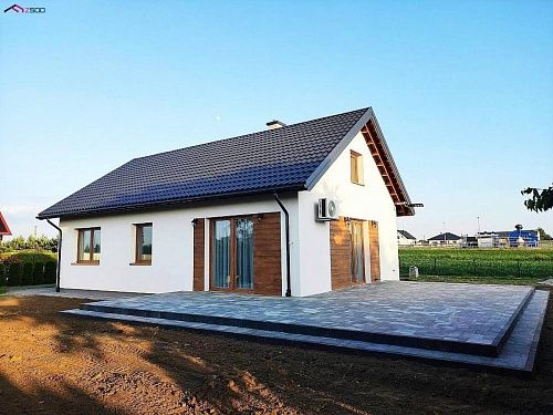 Проект дома 85м2 (8,4х12,3 м) из газобетона Проект дома 85м2 (8,4х12,3 м) из газобетона