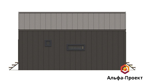 Готовый проект каркасного дома &amp;quot;Барнхаус 94&amp;quot;
