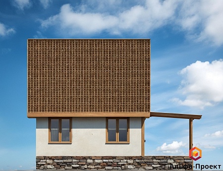 Проект дома из СИП 60м2