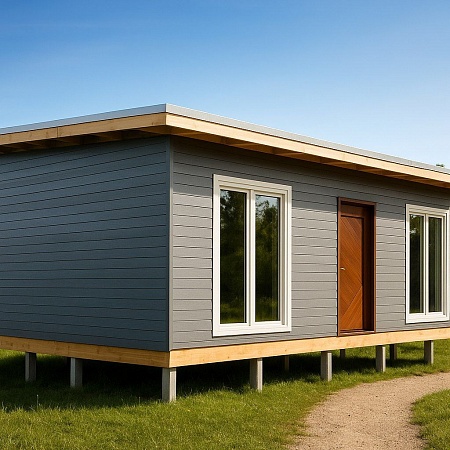 Проект дома из СИП 57м2