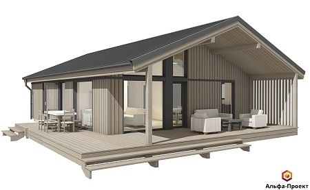 Проект каркасного "Сканди 120"