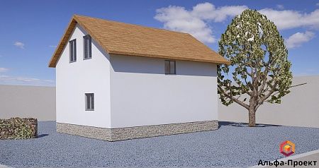 Проект дома из СИП 88м2