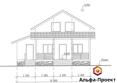 Проект дома из СИП 176м2