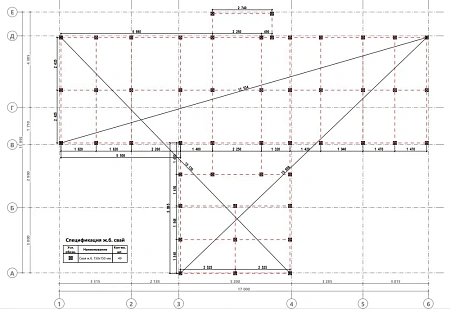 Проект каркасного "Барнхаус", 12х17 м, 101 м2