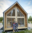 Проект каркасного дома "Барнхаус 50"