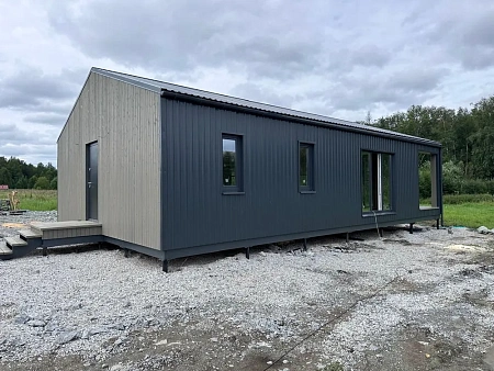 Проект каркасного дома "Барнхаус 98"