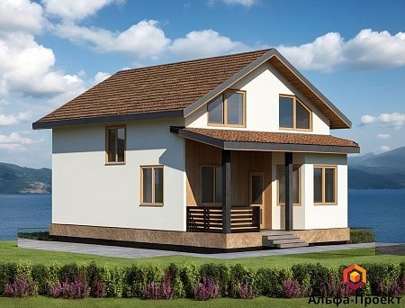 Проект дома из СИП 137м2