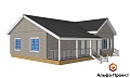 Проект каркасного дома 101,9 м2