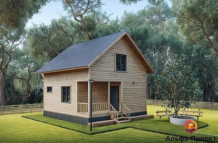 Проект дома из СИП 65м2